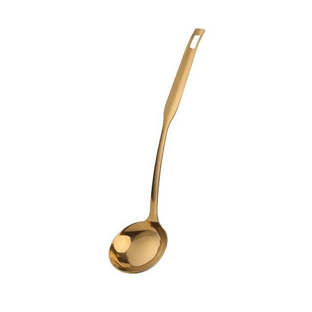 Gold cutlery set